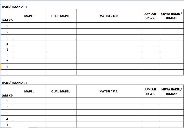 Detail Contoh Bentuk Jurnal Nomer 50