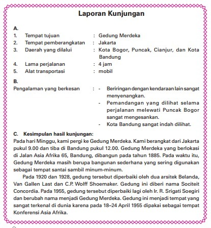 Detail Contoh Bentuk Laporan Nomer 53