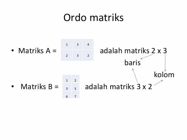 Detail Contoh Bentuk Matriks Nomer 15