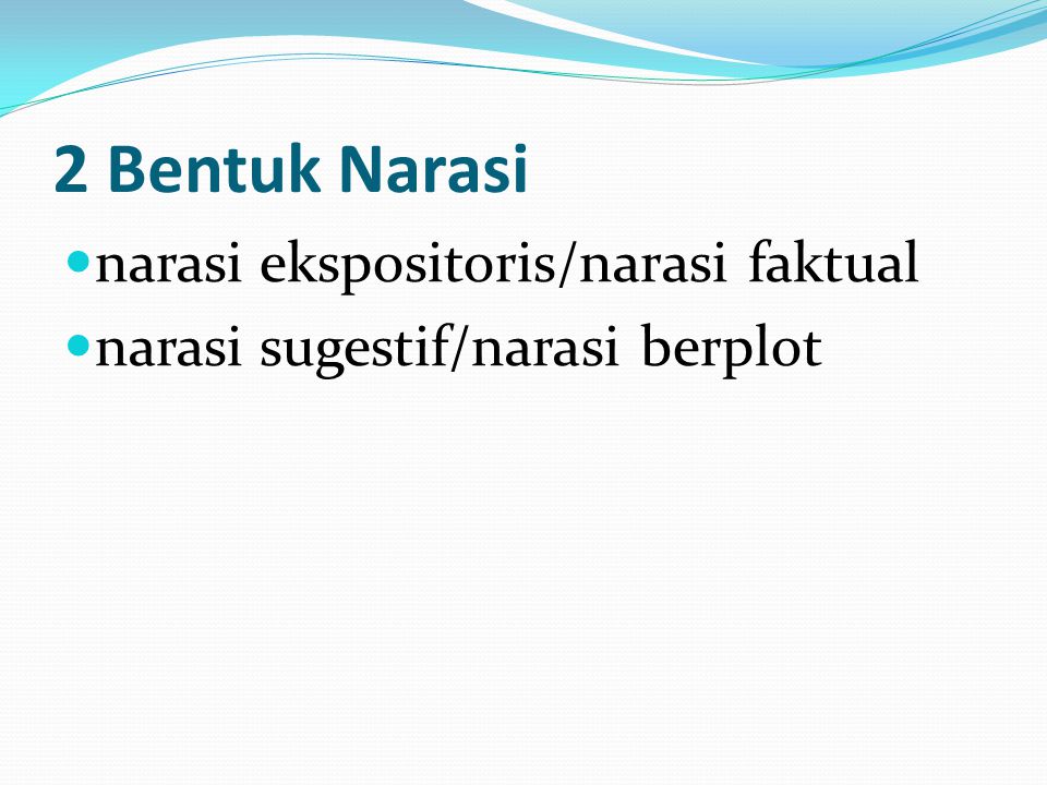 Detail Contoh Bentuk Narasi Nomer 53