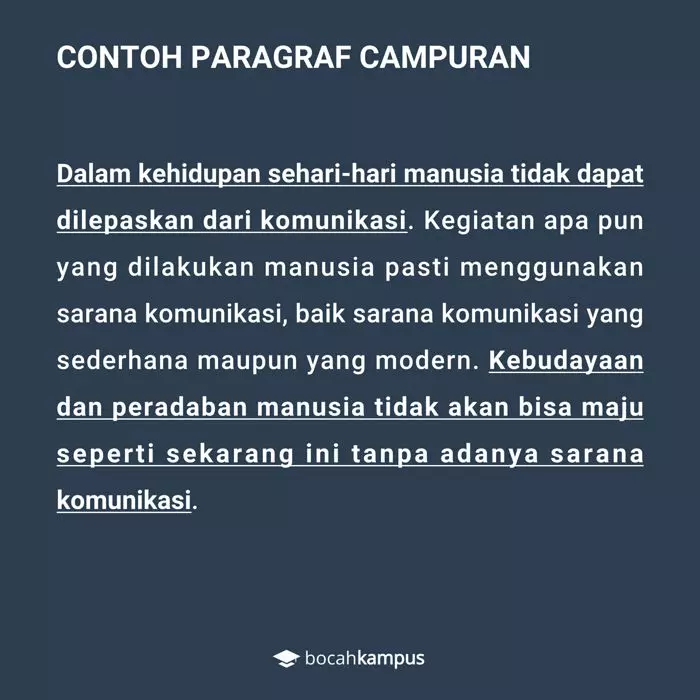 Detail Contoh Bentuk Paragraf Nomer 49