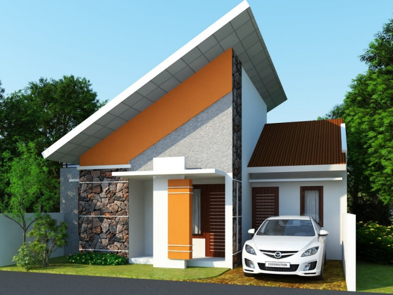 Detail Contoh Bentuk Rumah Nomer 35