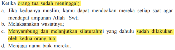 Detail Contoh Berbakti Kepada Orang Tua Yang Sudah Meninggal Nomer 52