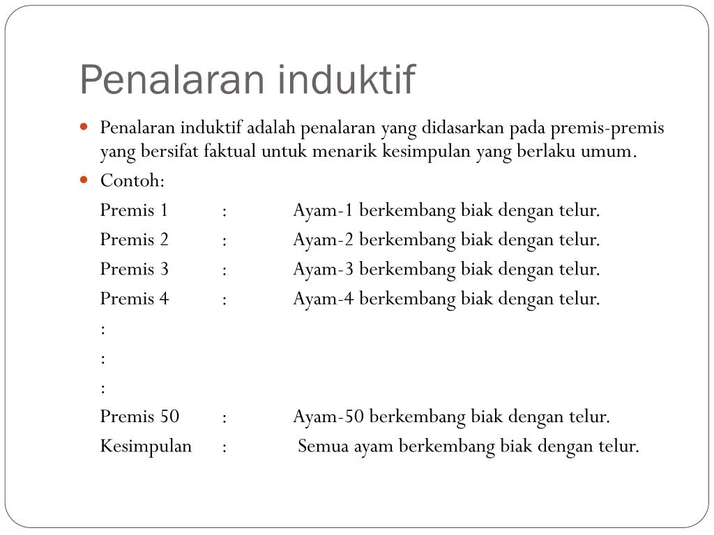 Detail Contoh Berfikir Induktif Nomer 25