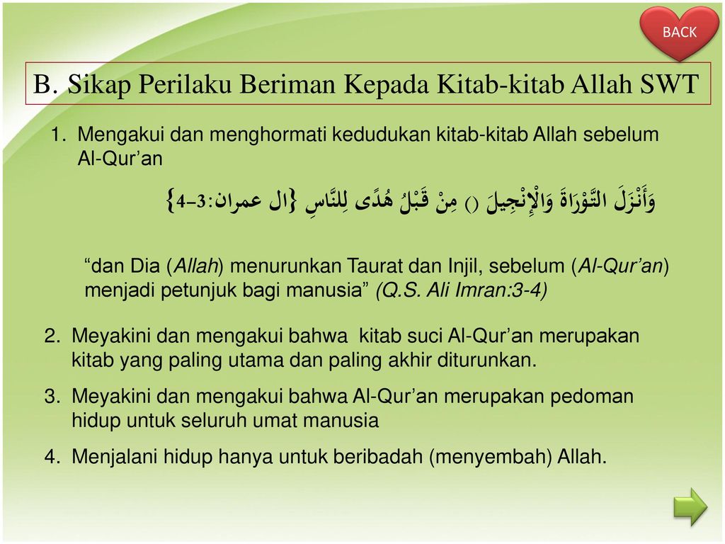 Detail Contoh Beriman Kepada Kitab Allah Nomer 11