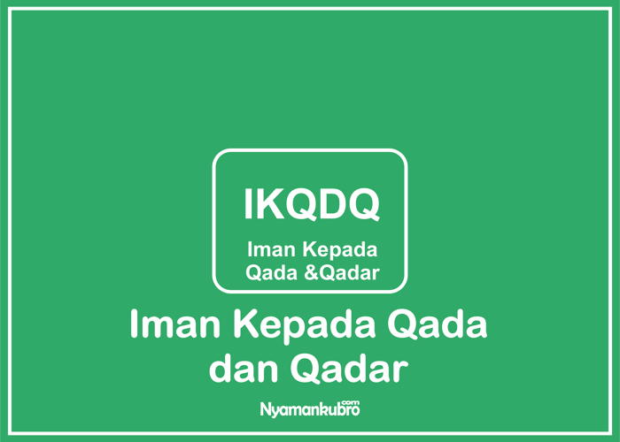 Detail Contoh Beriman Kepada Qada Dan Qadar Nomer 34