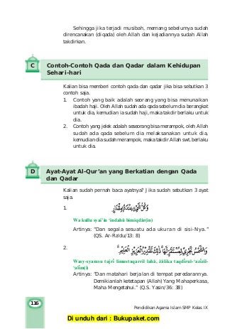 Detail Contoh Beriman Kepada Qada Dan Qadar Nomer 42