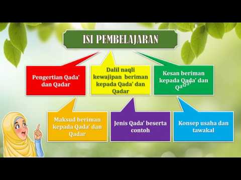 Detail Contoh Beriman Kepada Qada Dan Qadar Nomer 8