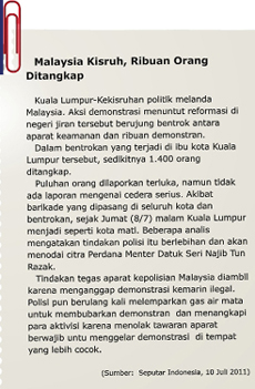 Detail Contoh Berita Depth News Nomer 9