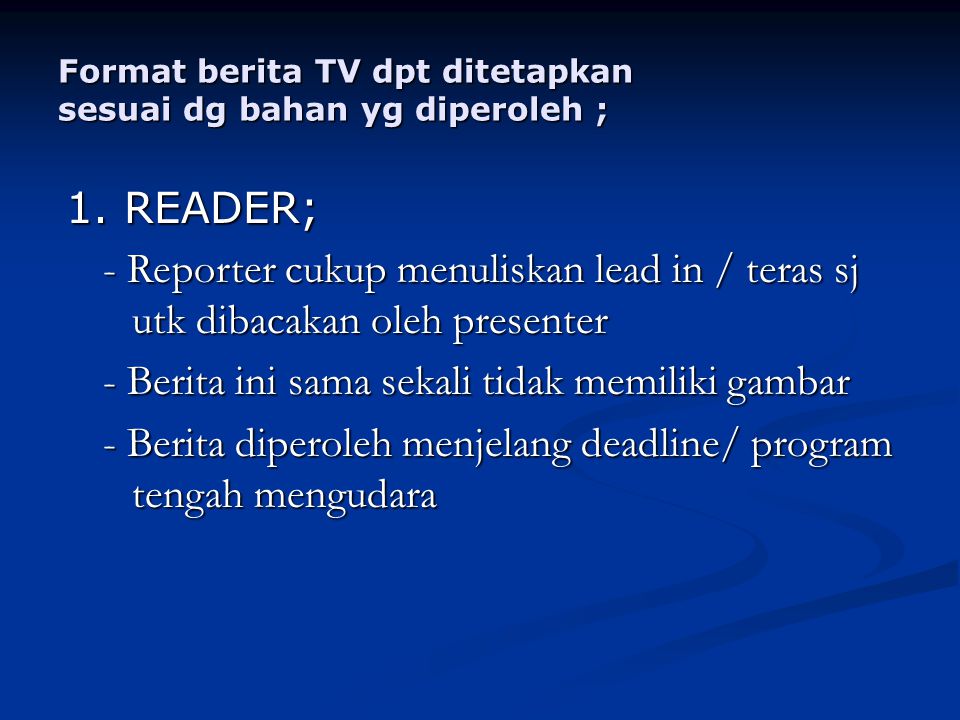 Detail Contoh Berita Di Tv Nomer 37