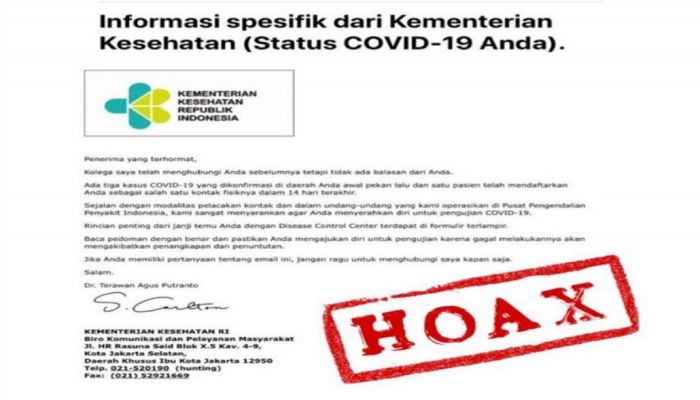 Detail Contoh Berita Hoax Nomer 18