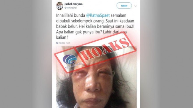 Detail Contoh Berita Hoax Nomer 25