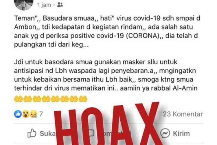 Detail Contoh Berita Hoax Nomer 26