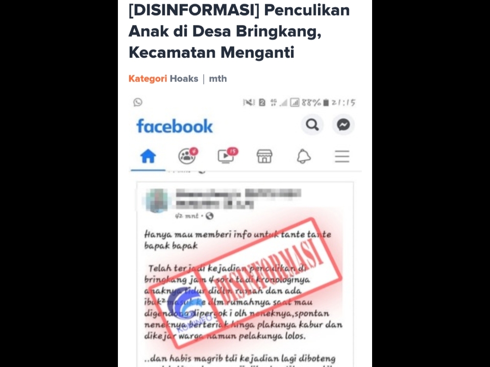 Detail Contoh Berita Hoax Nomer 27