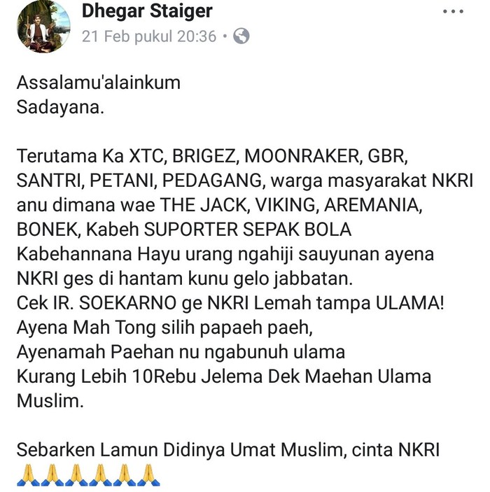 Detail Contoh Berita Hoax Nomer 9