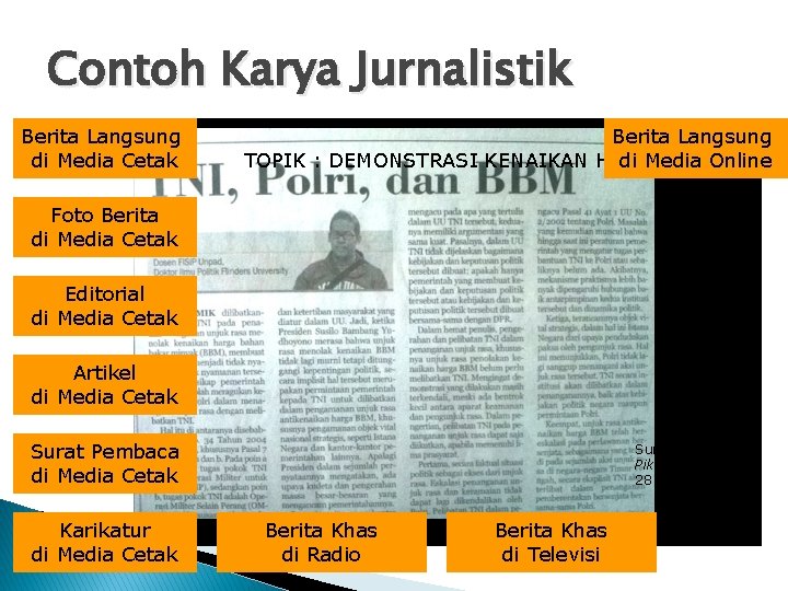 Detail Contoh Berita Jurnalistik Nomer 22