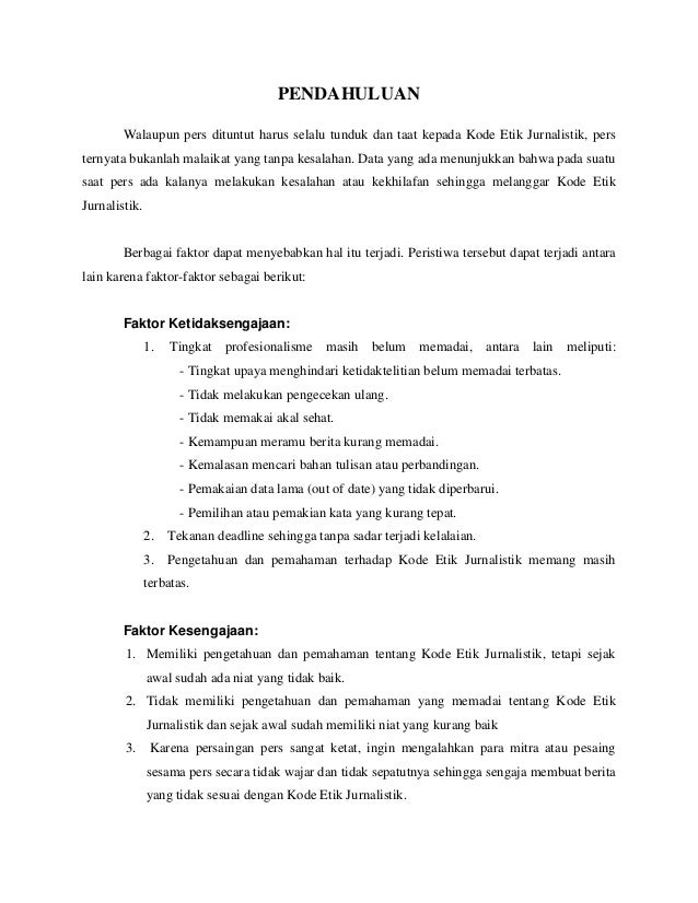 Detail Contoh Berita Jurnalistik Nomer 25