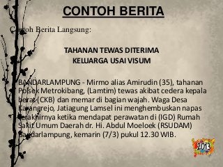 Detail Contoh Berita Langsung Nomer 4