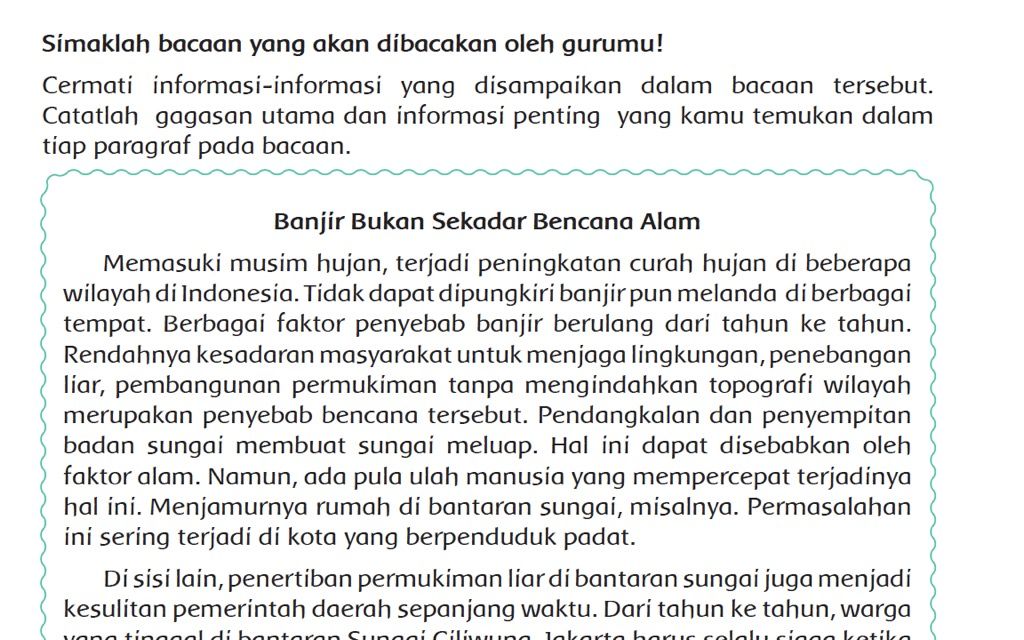 Detail Contoh Berita Tentang Banjir Nomer 50