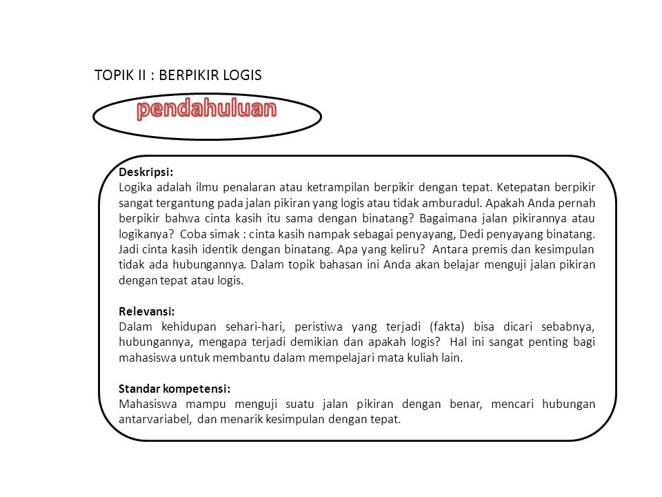Detail Contoh Berpikir Logis Nomer 10