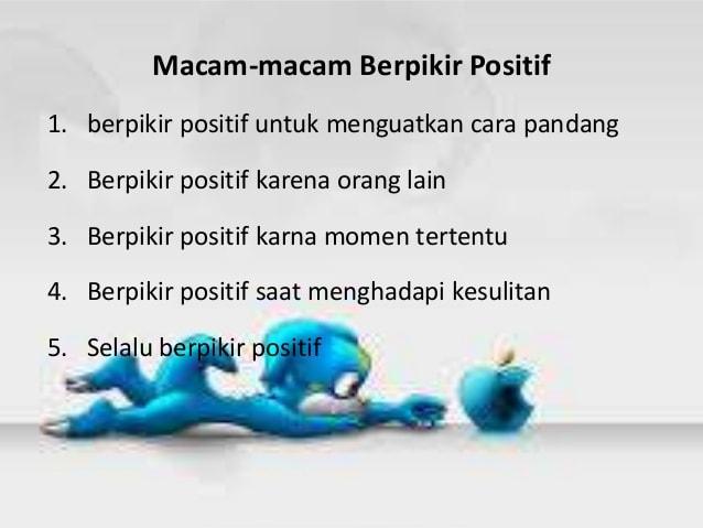 Detail Contoh Berpikir Positif Nomer 11