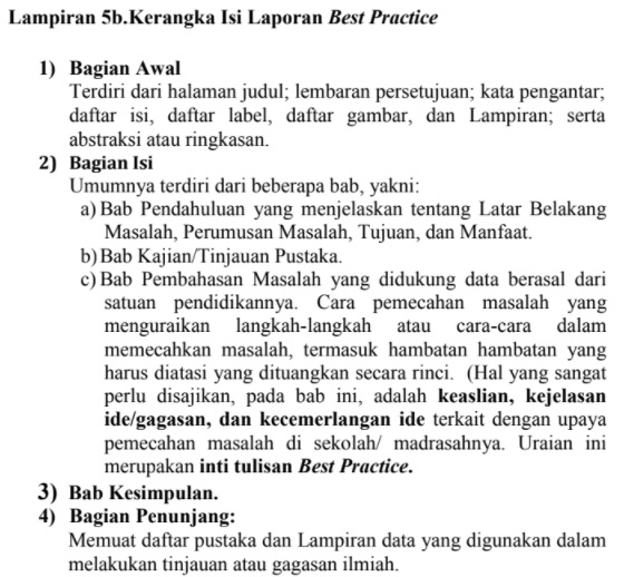 Contoh best practice guru sd 56 koleksi gambar