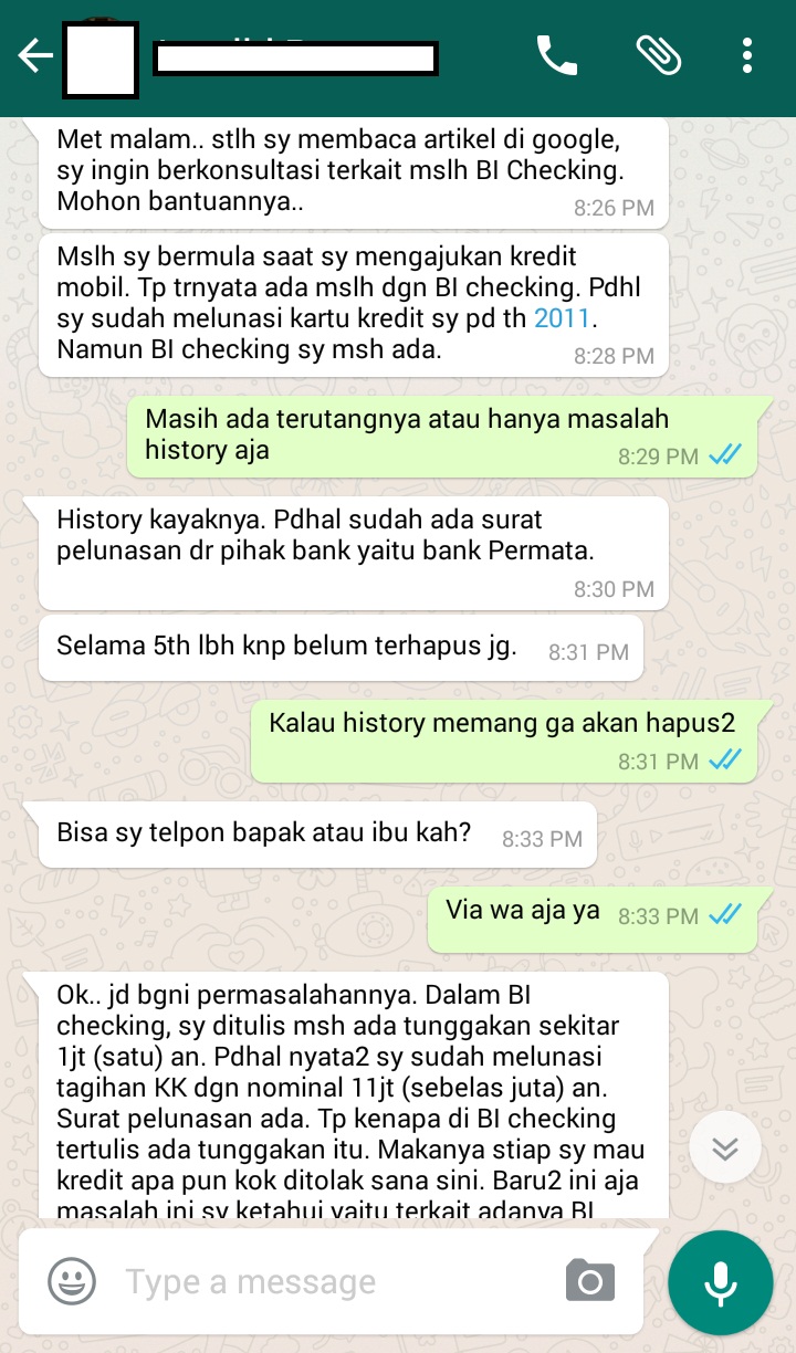 Detail Contoh Bi Checking Nomer 26