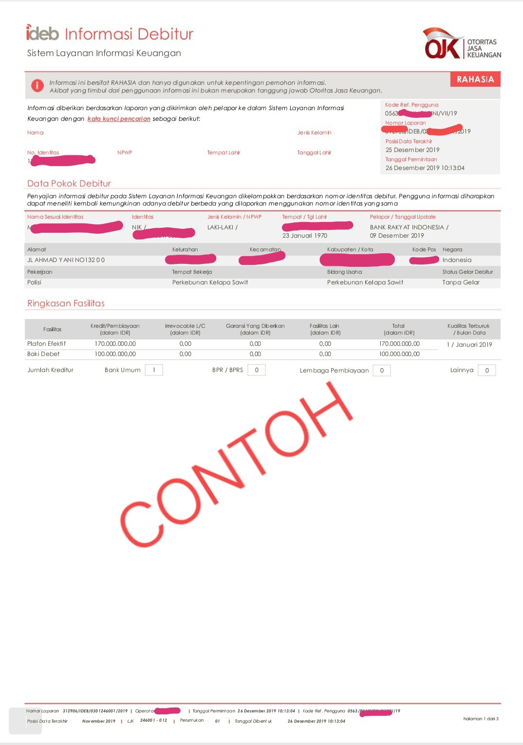 Detail Contoh Bi Checking Nomer 33