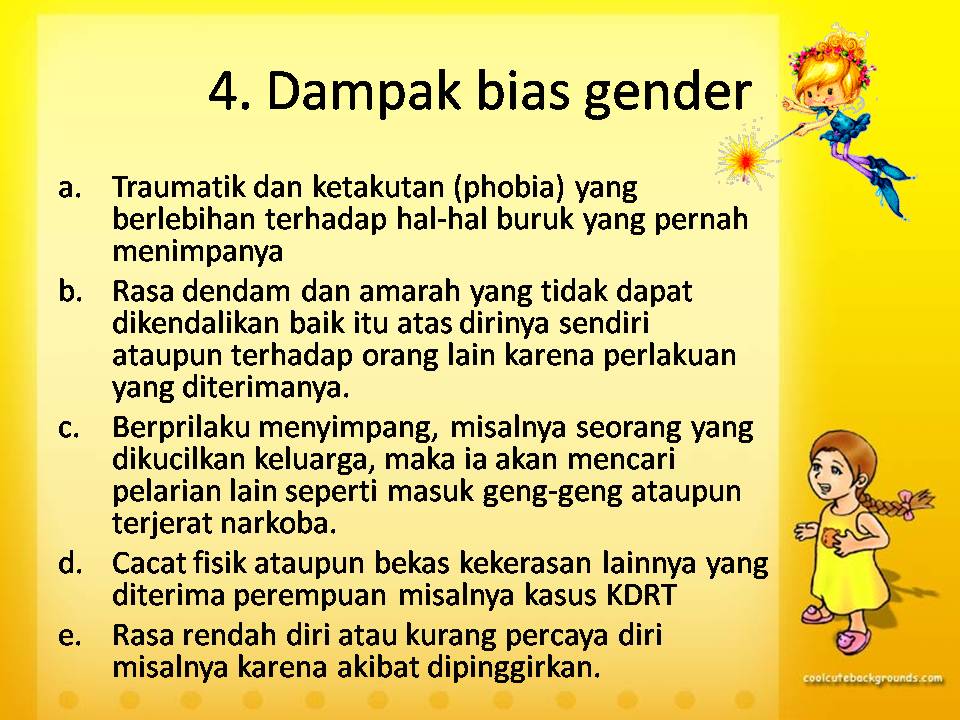 Detail Contoh Bias Gender Nomer 9