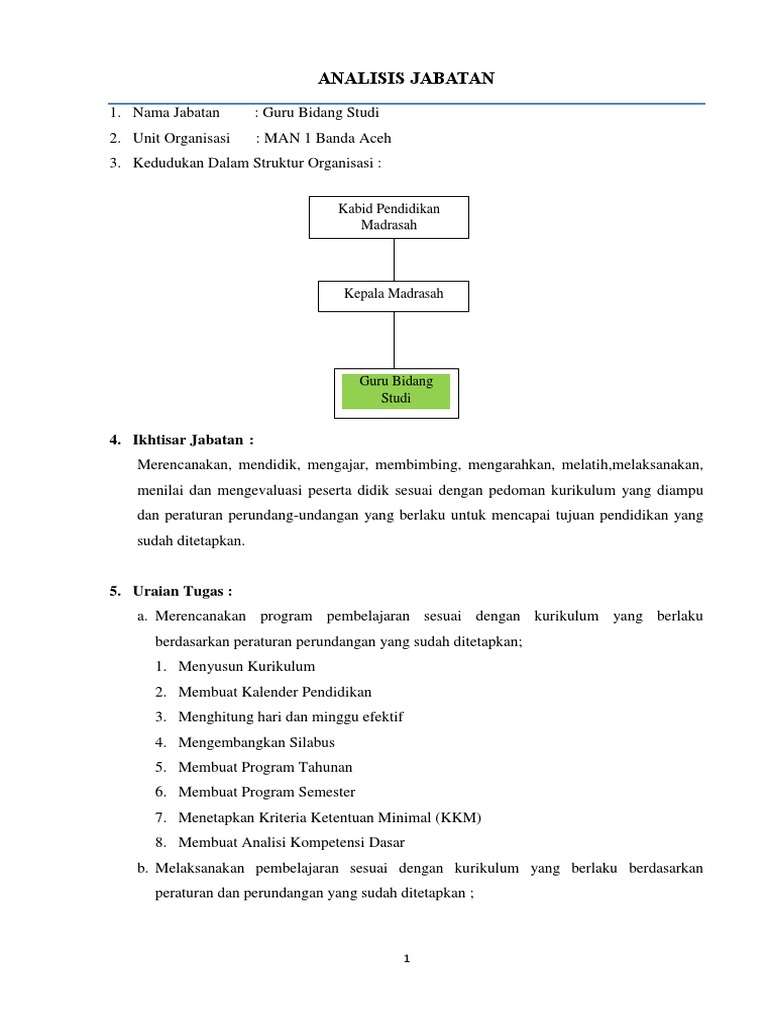 Detail Contoh Bidang Studi Nomer 7