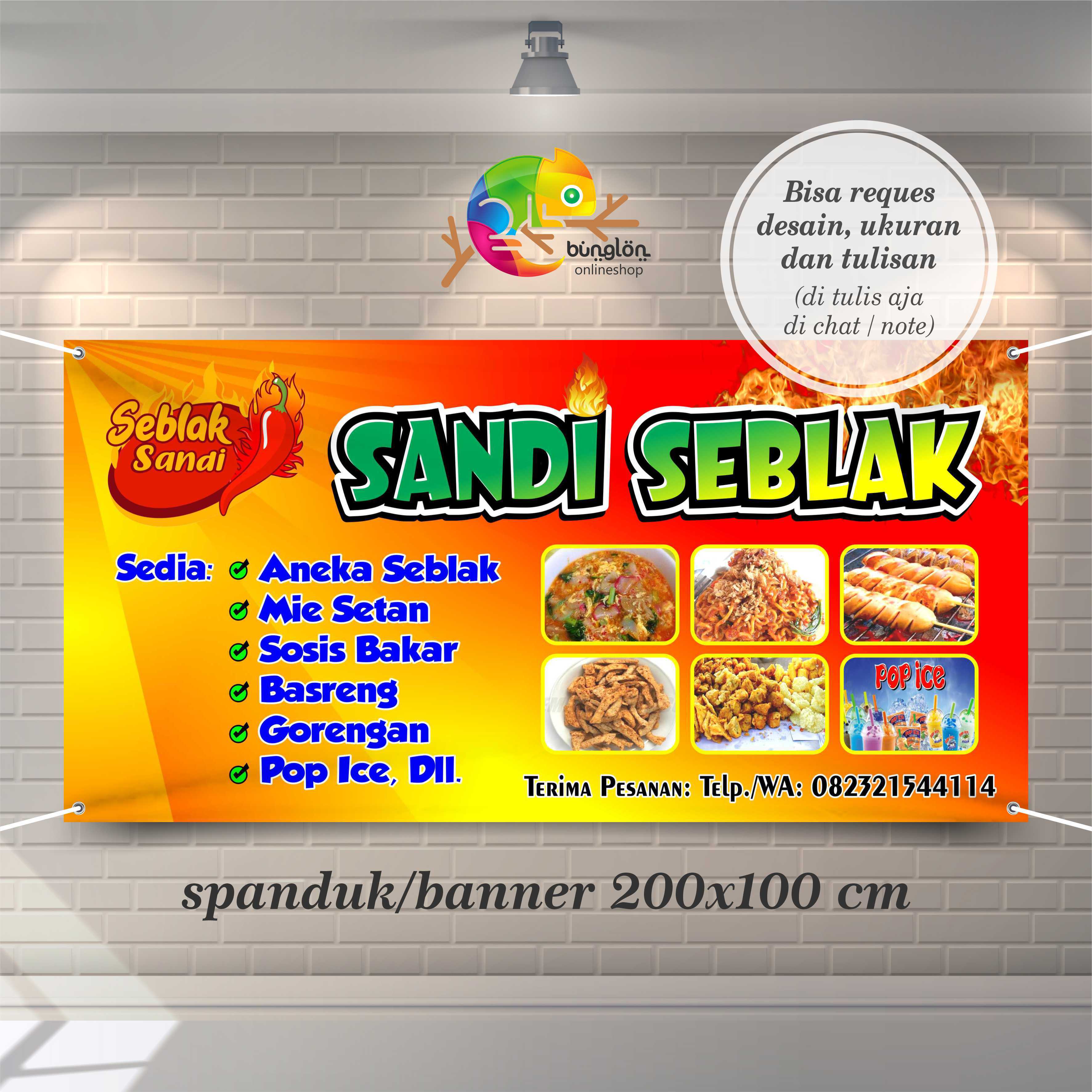 Detail Contoh Bikin Spanduk Jualan Makanan Nomer 35