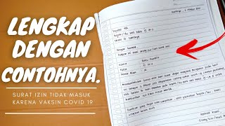 Detail Contoh Bikin Surat Izin Tidak Masuk Sekolah Nomer 35