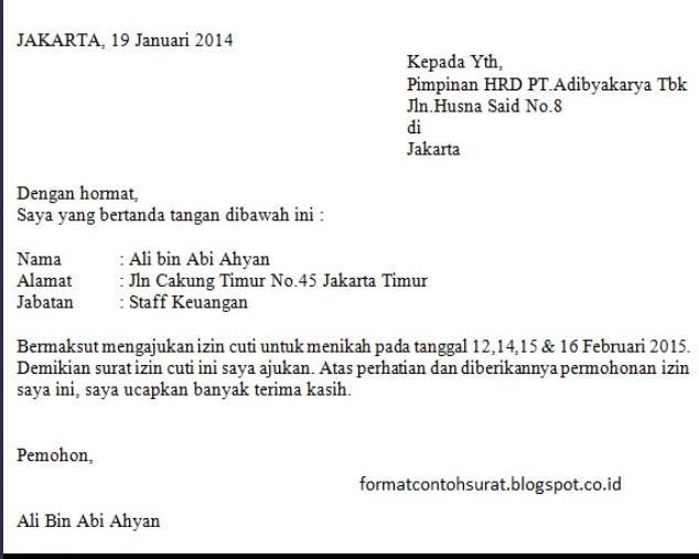 Detail Contoh Bikin Surat Izin Tidak Masuk Sekolah Nomer 58