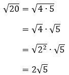 Detail Contoh Bilangan Akar Nomer 20