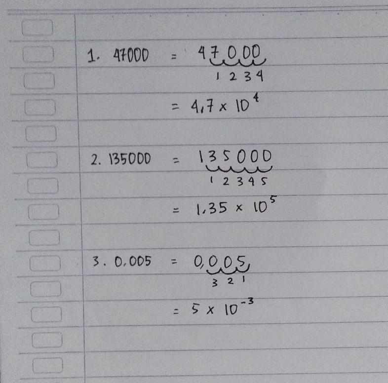 Detail Contoh Bilangan Baku Nomer 23