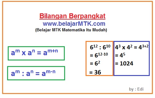 Detail Contoh Bilangan Berpangkat Nomer 4