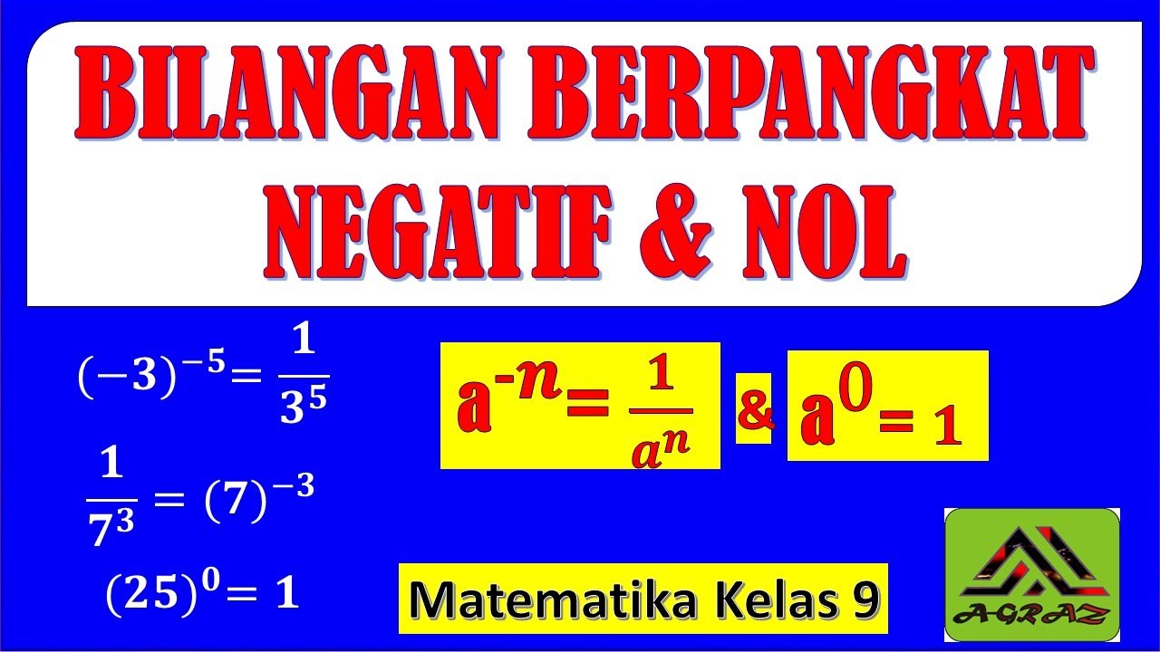 Detail Contoh Bilangan Berpangkat Negatif Nomer 48