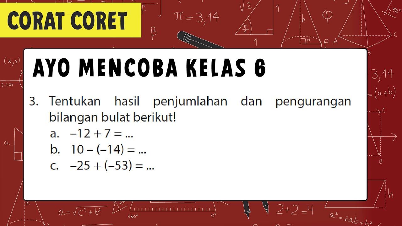 Detail Contoh Bilangan Bulat Nomer 21