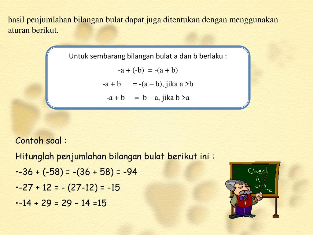 Detail Contoh Bilangan Bulat Nomer 42