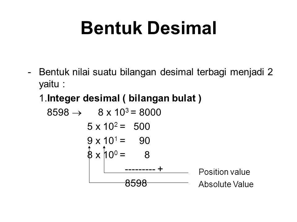 Detail Contoh Bilangan Desimal Nomer 17