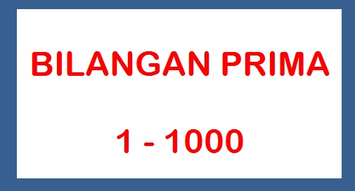 Detail Contoh Bilangan Prima 1 100 Nomer 36