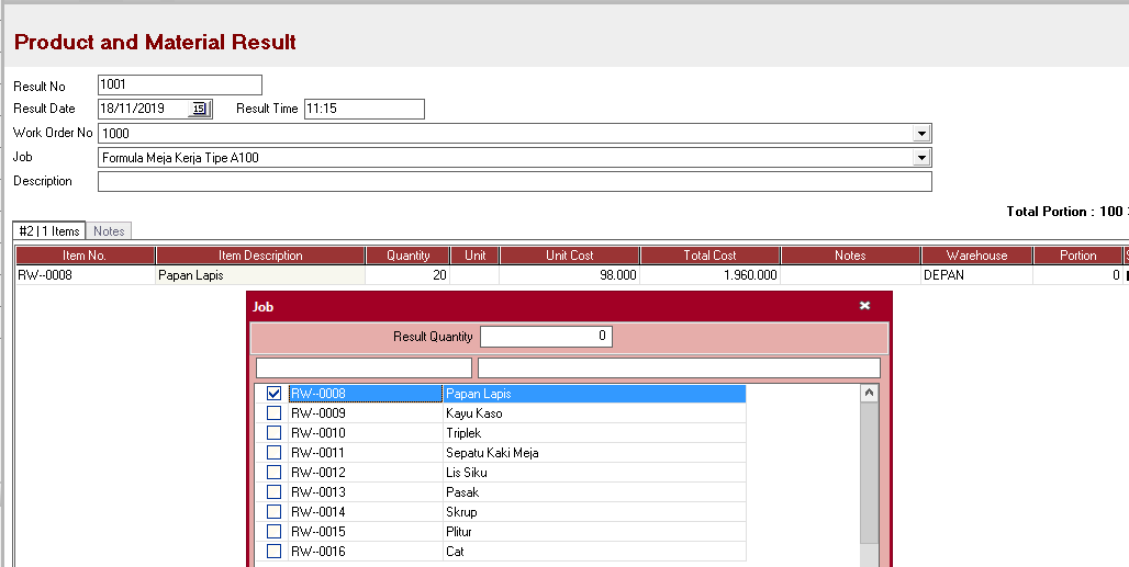 Detail Contoh Bill Of Material Sepatu Nomer 39