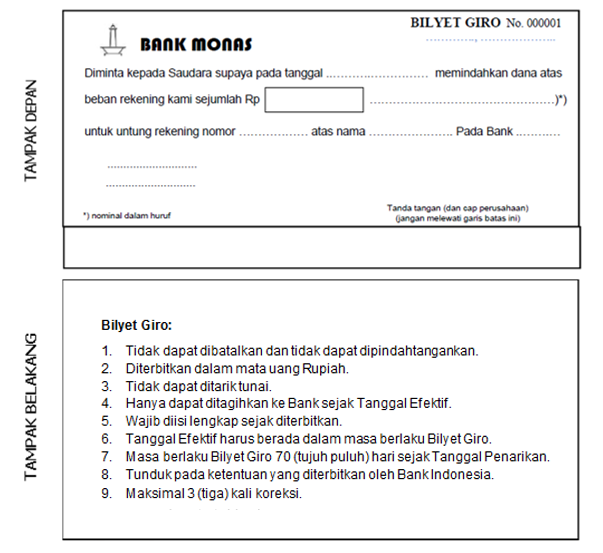 Detail Contoh Bilyet Deposito Nomer 22