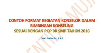 Detail Contoh Bimbingan Dan Konseling Nomer 42