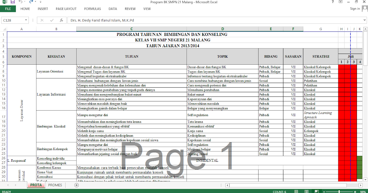 Detail Contoh Bimbingan Konseling Nomer 31