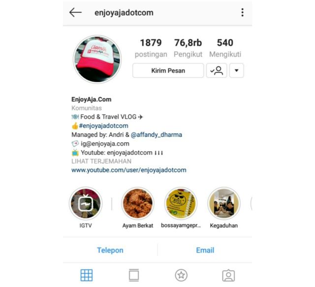 Detail Contoh Bio Instagram Ibu Rumah Tangga Nomer 25