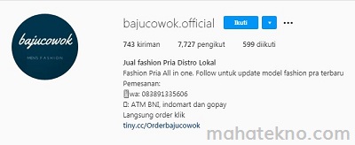 Detail Contoh Bio Olshop Di Fb Nomer 15