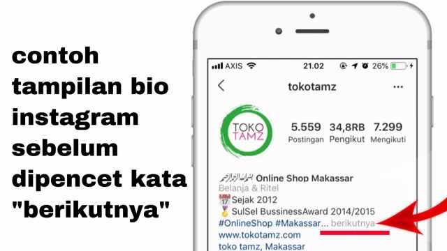 Detail Contoh Bio Olshop Di Fb Nomer 17