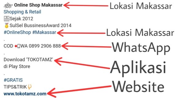 Download Contoh Bio Olshop Di Fb Nomer 24