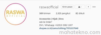 Detail Contoh Bio Olshop Di Fb Nomer 26